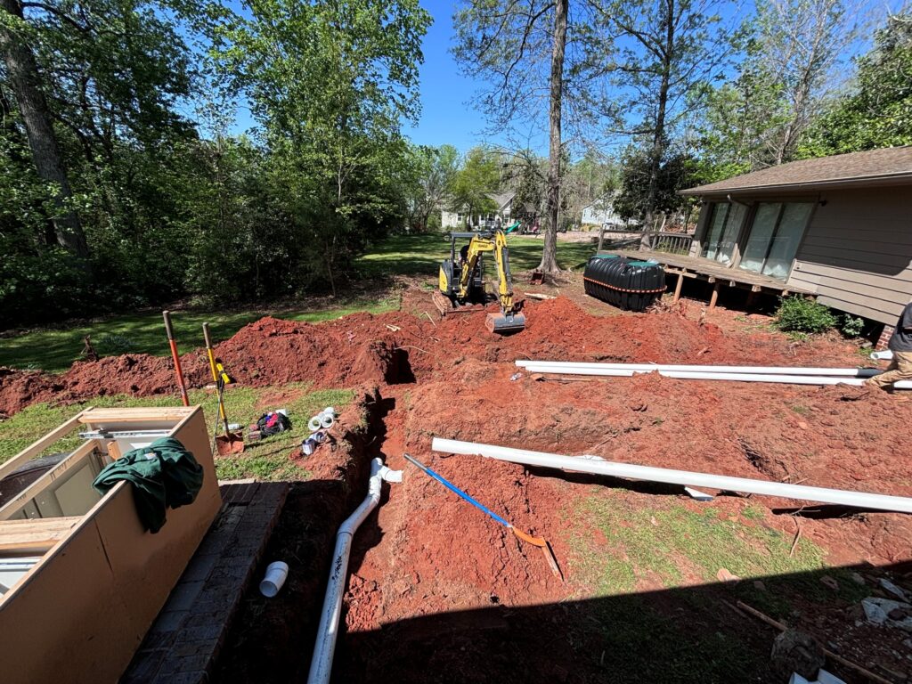 septic tank install fountain inn greenwood anderson